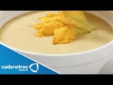 Receta para preparar crema de calabaza. Receta crema de calabaza / Cremas / Comidas mexicanas