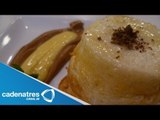 Islas flotantes con mousse de chocolate y crema inglesa / Postres rápidos