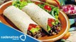 Receta de Burritos de carne adobada con salsa de árbol / Receta de burritos