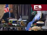 Obama se reúne con el rey Abdullá en el Reino Unido/ Excélsior en la media