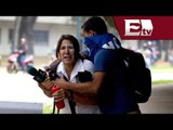 Chavistas agreden a reporteros en marcha a favor de Leopoldo López/ Global Paola Barquet