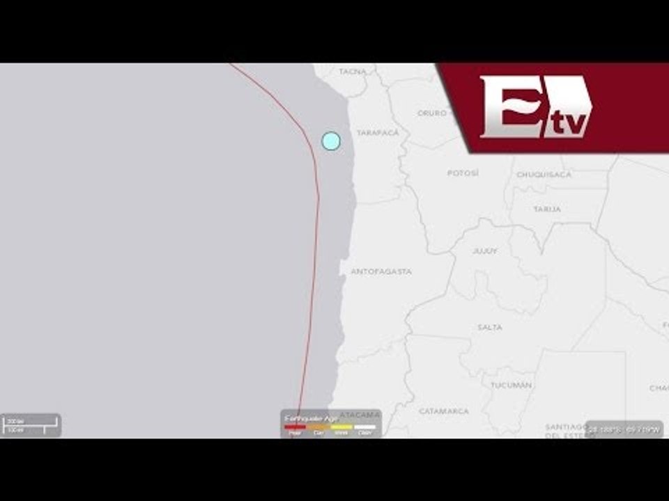 Tras terremoto de 8.2 grados se registran tsuna...