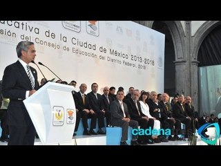 GDF y SEP firman acuerdo para elevar la calidad educativa