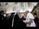 Papa Francisco se reúne con líderes religiosos
