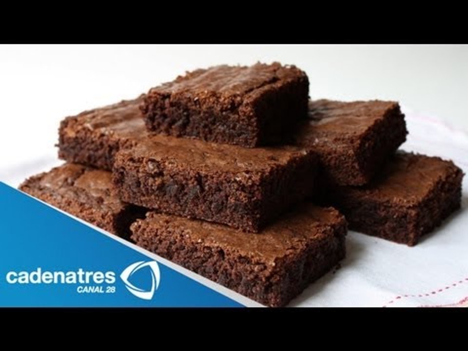 Receta para preparar brownies. Receta de brownies / Cocinando con Muñe Garcini / Postres