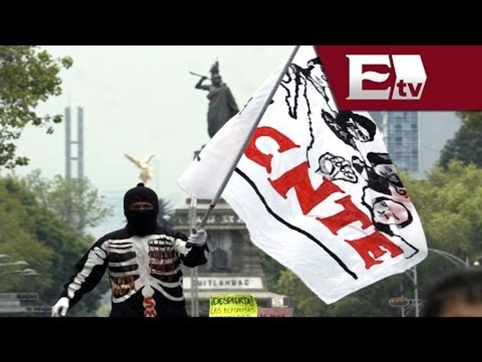 CNTE marcha a Segob, logran acuerdo con funcionarios / Todo México