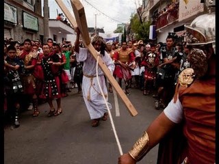 Todo listo para celebrar la semana santa en Iztapalapa