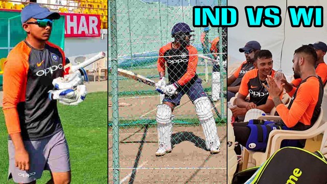 India vs West Indies 2018 : Prithvi Shaw To Make Debut In Rajkot Against West Indies