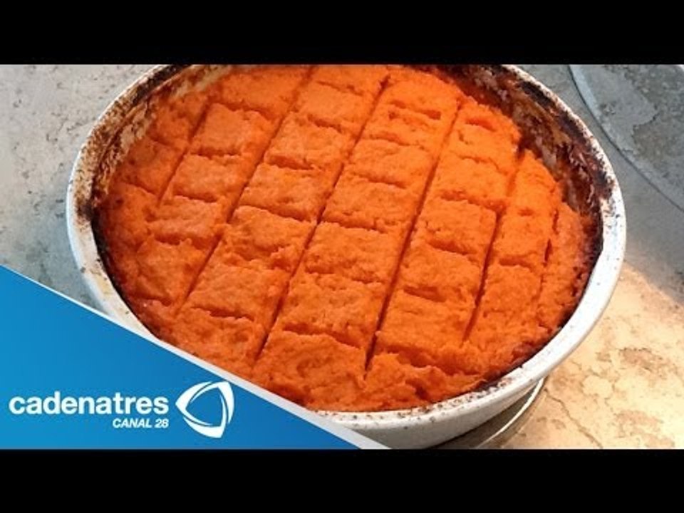 Receta para preparar cacerolas de camote. Comida mexicana / Recetas fáciles