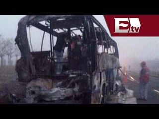 Choque provoca incendió dejando 36 cuerpos calcinados en Veracruz / Andrea Newman