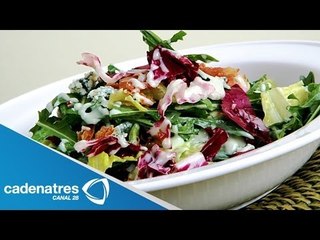 Receta de Ensalada de arugula con prosciutto y melón / Receta de ensalada de arugula