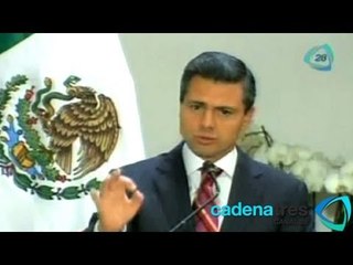 Pide Peña Nieto un año para dar resultados en materia anticrimen