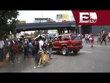 Normalistas atropellados en Morelia, Michoacán (VIDEO) / Vianey Esquinca