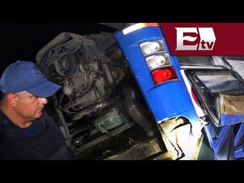 Accidentes carreteros en México durante abril 2014 / Titulares con Vianey Esquinca