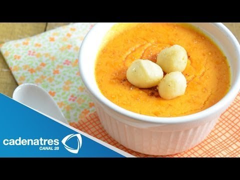 Recetas de Halloween: Flan de Calabaza con Pepitas para Halloween