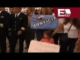 Trabajadores de Mexicana protestan en el AICM / Dinero