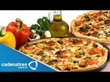 Receta de Pizza de Dos Quesos / Cómo hacer Pizza de Dos Quesos