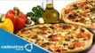 Receta de Pizza de Dos Quesos / Cómo hacer Pizza de Dos Quesos