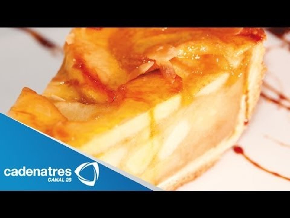 Receta para preparar tarta tatin de manzana. Receta de tarta / Postres mexicanos