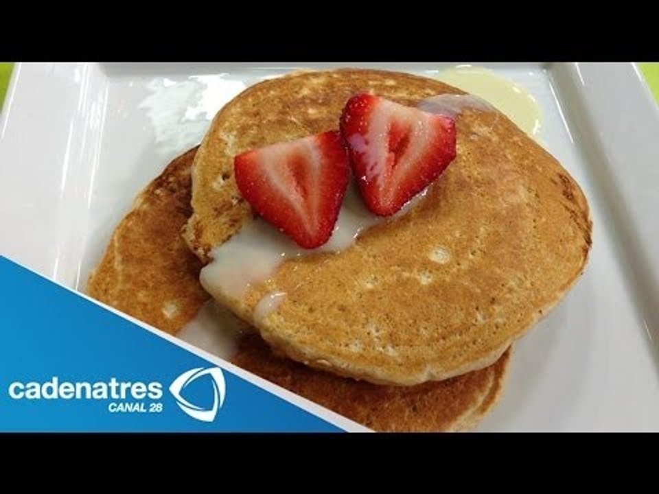 Receta de Hot cakes De Avena y Canela /  Cómo hacer Hot cakes De Avena y Canela