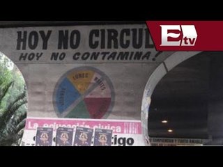 Se mantiene vigente el programa "Hoy no circula " durante Semana Santa