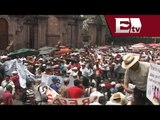 Normalistas protestan por compañeros atropellados / Titulares con Vianey Esquinca