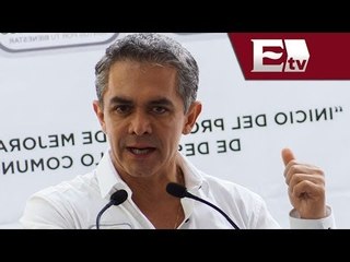 Mancera destaca colaboración federal en el combate contra crimen organizado / Titulares