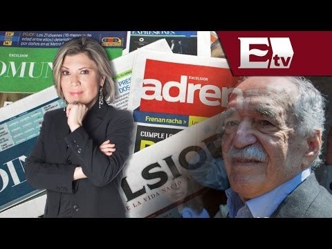 Muere Gabriel García Marquez, reportaje especial en periódico Excélsior / Duro y a las cabezas