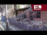 Reportan derrumbe de bardas en Coyoacán tras sismo de 7 grados richter / Desde la redacción