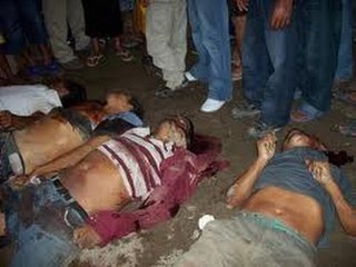 Asesinan a tres personas en un  negocio de alarmas