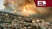 Michelle Bachelet se enfoca en daños causados por incendio en Valparaíso, Chile / Global