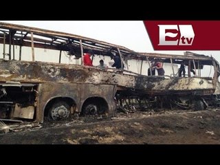 Aumenta a 36 la cifra de muertos en choque de autobús en Veracruz / Andrea Newman