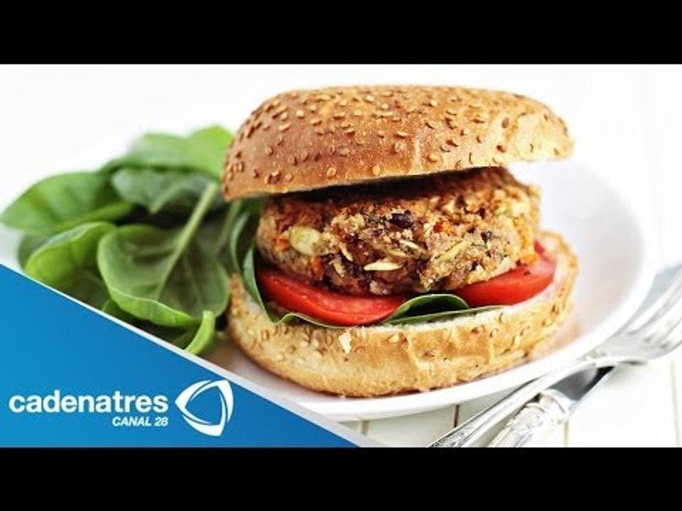 Receta para preparar hamburguesas vegetarianas de frijoles. Receta de hamburguesas
