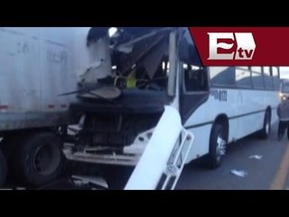 Autobús se estrella contra tráiler en Coahuila; 17 lesionados/ Pascal Beltrán del Río