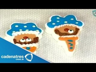 ¿Cómo hacer figuras en placas de bombón? / Cocinando con Rocio Ruíz