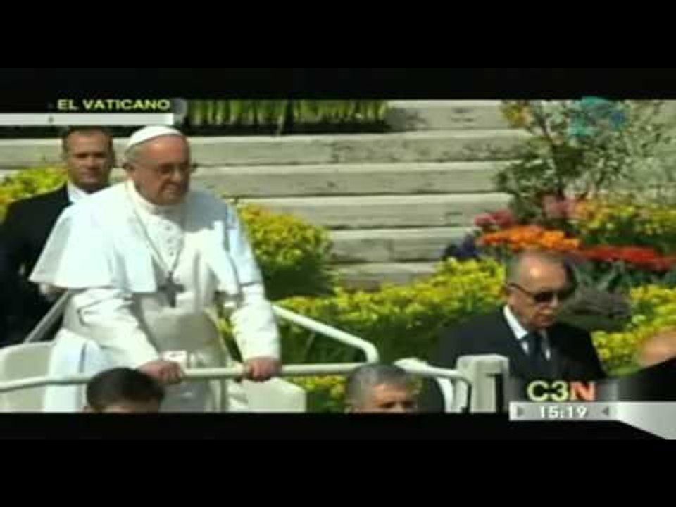 Papa Francisco concluye las celebraciones de pascua