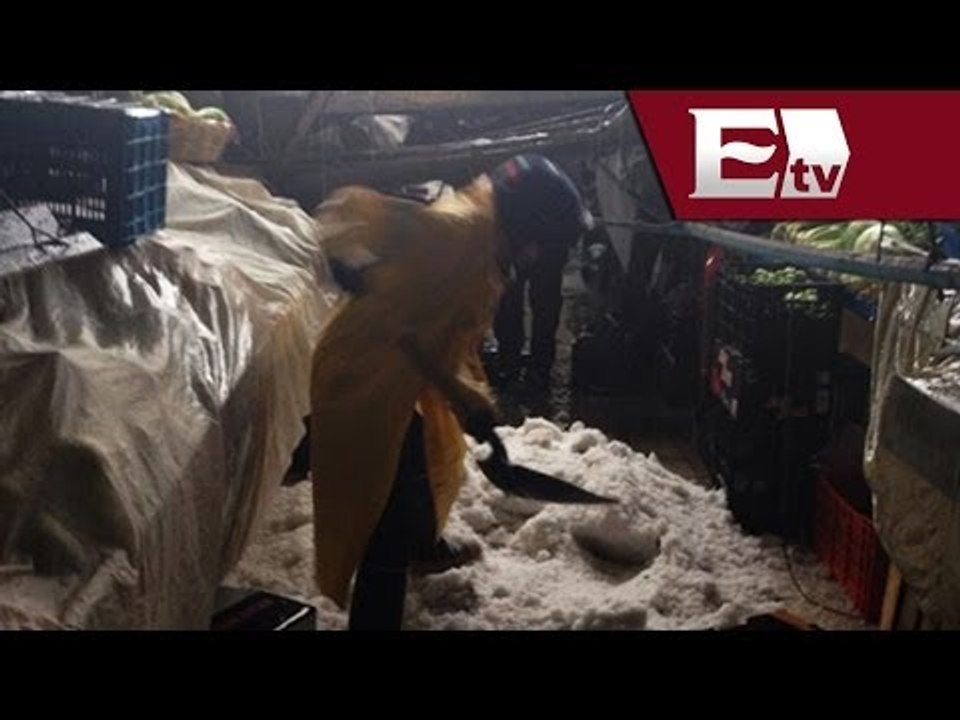 Granizada deja 60 viviendas afectadas en Morelos / Titulares con Vianey Esquinca