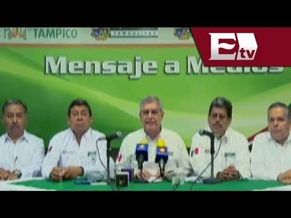 Anuncian acciones por la seguridad en Tamaulipas / Excélsior informa