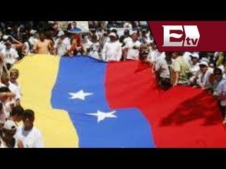 Oposición se reúne con gobierno venezolano por crisis política / Excélsior informa