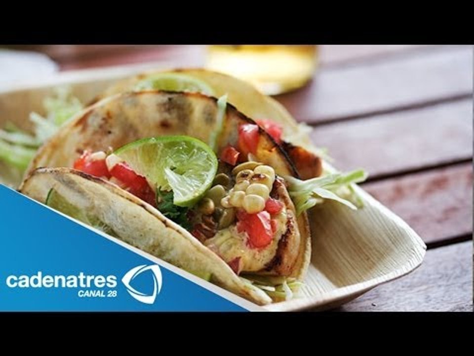 Receta de Tacos de Pescado a la Plancha / Cómo hacer Tacos de Pescado a la Plancha