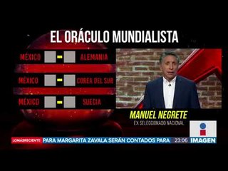 El oráculo mundialista con Manuel Negrete