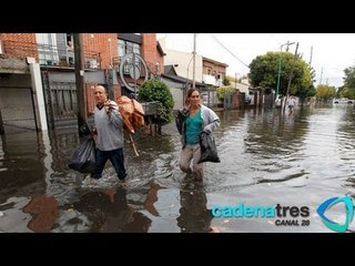 Argentina sufre los estragos de las inundaciones; hay más de 50 muertos y decenas de damnificados