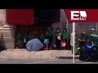 Burócratas se reintegran a sus labores en Michoacán / Excélsior Informa