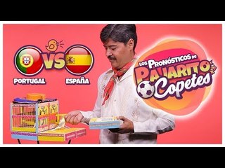 El pajarito 'Copetes' nos dice quién ganará entre Portugal y España
