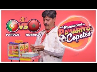 Quién va a ganar el partido Portugal vs Marruecos | Pajarito Copetes