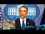 Obama advierte severo castigo para los responsables de las explosiones en el Maratón de Boston