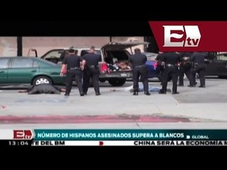 Número de hispanos asesinados superan a blancos / Global