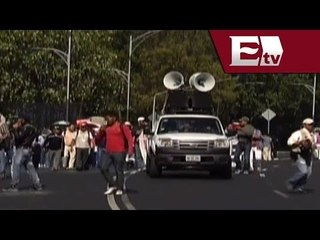 Realizan marchas del Día del Trabajo 2014 en el DF / Titulares con Vianey Esquinca