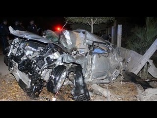 Brutal accidente automovilístico en delegación Gustavo A. Madero
