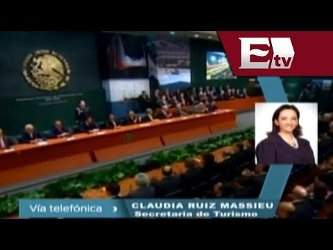 Claudia Ruiz Massieu habla del Plan de Infraestructura 2014-2018 / Dinero con Darío Celis